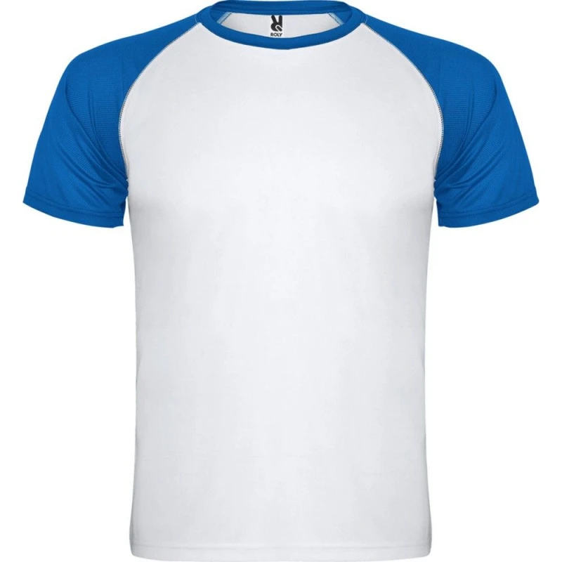 Image of ROLY Indianapolis Short-Sleeved Sports T-Shirt in Royal Size: 4 Years Royal Unisex 4 Years