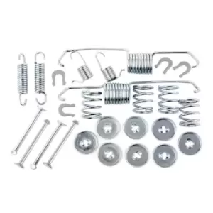 Image of RIDEX Accessory Kit, brake shoes 1337P0019 TOYOTA,COROLLA Liftback (_E11_),COROLLA Compact (_E11_),CELICA Coupe (AT18_, ST18_)