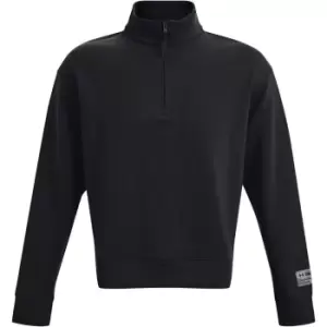 Image of Under Armour Sum Knt half Zp 99 - Black