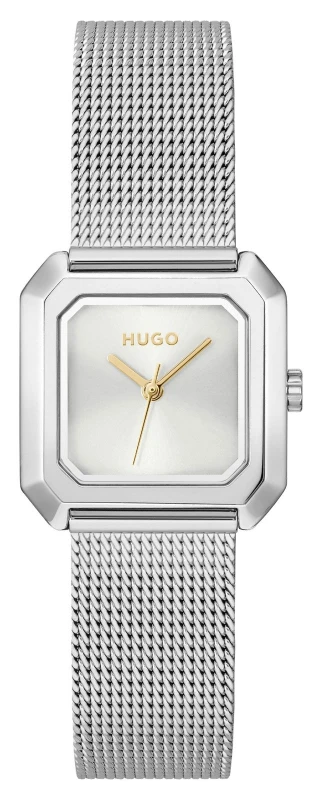 Image of HUGO 1540183 #HAZEL Three-Hand Quartz (24mm) Silver Dial / Watch