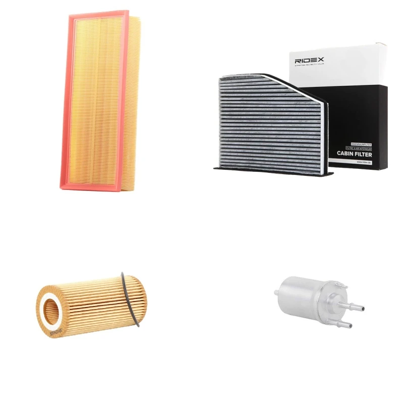 Image of RIDEX 4055F11526 Filter Set with gasket/seal, with pre-filter Filter Set (4055)