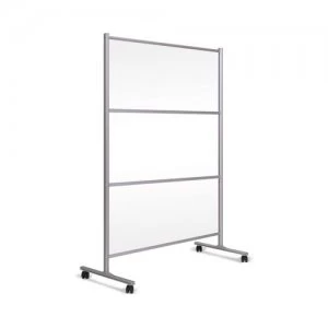 Bi-Office Mobile Stand W/ Glass Panel 1200x1800 - main image