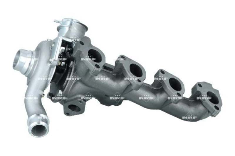 Image of NRF 90010180 Turbocharger with gaskets/seals, with exhaust manifold Charger,charging system (2234)