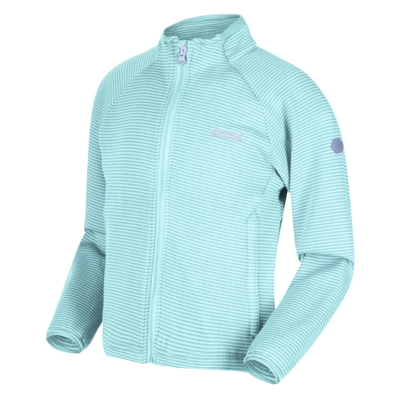 Image of Regatta Junior Highton Lite Soft shell - Blue Blue C11-C12