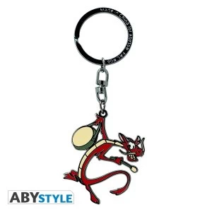 Image of Disney - Mulan/ Mushu Metal Keychain