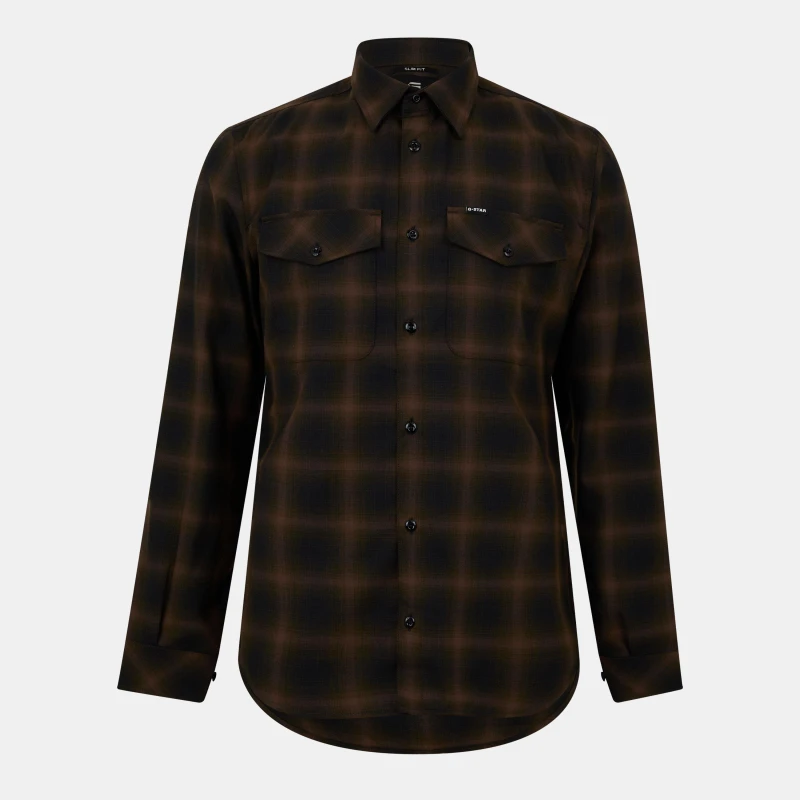 Image of G Star Marine Slim Shirt Rain Drum male Small
