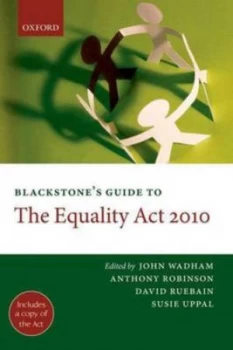 Image of Blackstones Guide to the Equality Act 2010 by John Wadham Paperback
