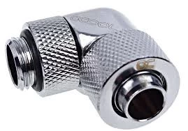 image of Alphacool Eiszapfen 13/10mm Chrome Compression Fitting