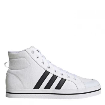 image of adidas adidas Bravada Mid Trainers Mens - White/Black