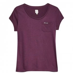 Image of Jack Wills Fullford T-Shirt - Plum