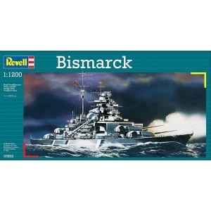 Image of Battleship Bismarck 1:1200 Revell Model Kit