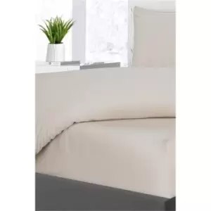 Image of I Saw It First Neutral Double 100% Bamboo Deep Fitted Sheet - Nude