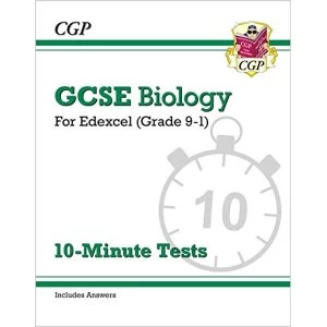 Image of New Grade 9-1 GCSE Biology: Edexcel 10-Minute Tests (with answers) Paperback / softback 2018
