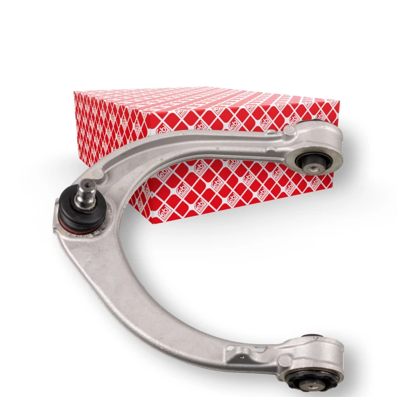 Image of FEBI BILSTEIN 177842 Suspension arm Control Arm, Aluminium, Upper, with ball joint, with rubber mounts Aluminium Track Control Arm (273)
