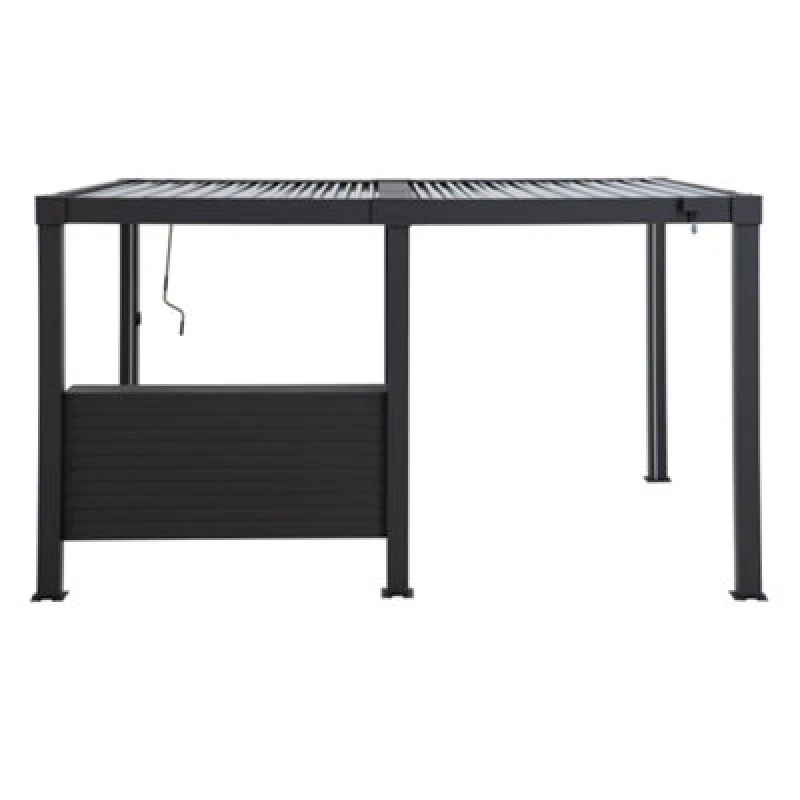 Image of Sunjoy Replacement Bar For Louvered Pergola 2M Side (Powder Coated)