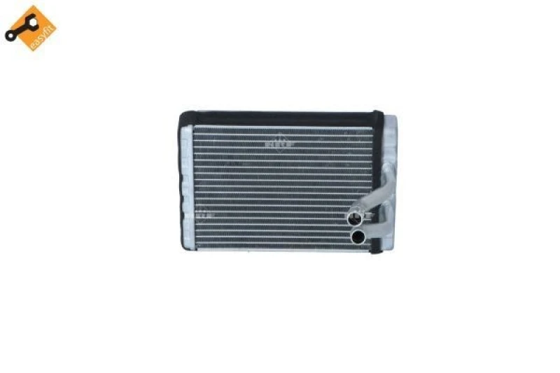 Image of NRF 54289 Heat Exchanger EASY FIT with fastening/mounting material Aluminium Heat Exchanger,interior heating (467)