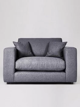 image of Swoon Althaea Original Fabric Love Seat - Smart Wool