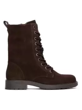 Image of Clarks Orinoco2 Style Suede Ankle Boot, Brown, Size 3, Women