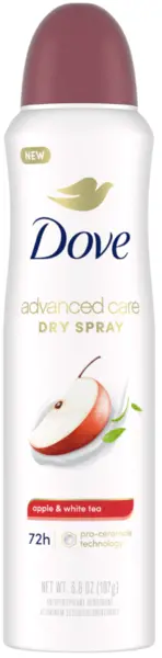 image of Dove Apple White Tea Glow Antiperspirant Deodorant 250ml