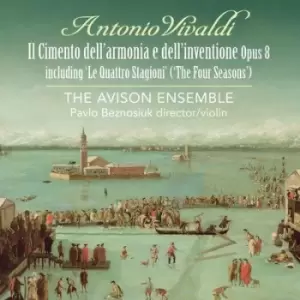 image of Antonio Vivaldi Il Cimento Dellarmonia E Dellinventione Opus 8 by Antonio Vivaldi CD Album