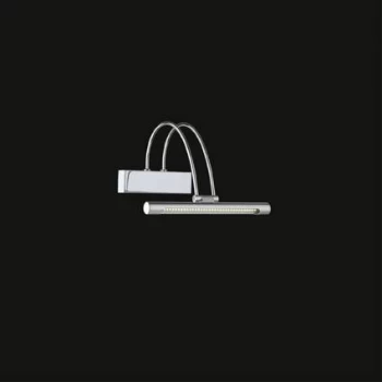 image of Bow LED Small Picture Wall Light Chrome