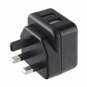 Image of Pama 3-pin Plug USB-C & USB-A Charger 3 AMP