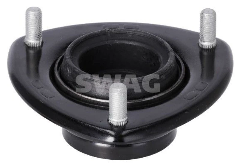 Image of SWAG 33 10 9262 Top strut mount Front Axle, without ball bearing Elastomer Suspension Strut Support Bearing (1180)