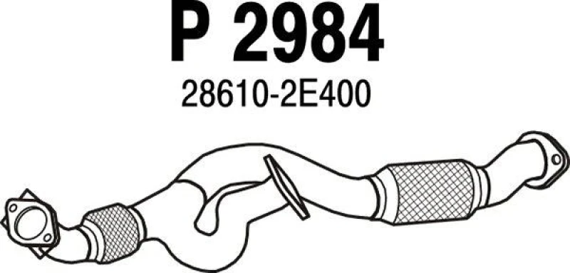 Image of Exhaust Pipe VEGAZ HUR-153