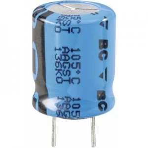 image of Vishay 2222 136 60102 Electrolytic capacitor Radial lead 7.5mm 1000 35 V 20 x H 16mm x 20 mm