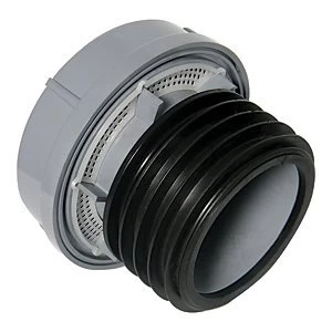 image of FloPlast AX110B 110mm Grey Push-Fit Air Admittance Valve