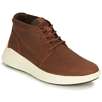 image of Timberland BRADSTREET ULTRA PT CHK mens Shoes (High-top Trainers) in Brown,7,8,8.5,9.5,10.5,11.5,13.5,14.5,12.5