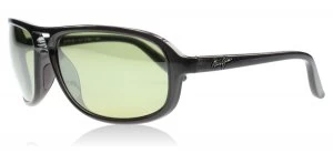 image of Maui Jim Breakers Sunglasses Translucent Dark Grey HT288 Polariserade 64mm