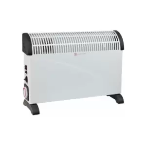 image of 2kw 2000w Convector Heater Radiator with Turbo Fan & 24 Hour Timer