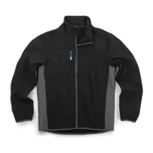 Image of Tough Grit 2-Tone Softshell Black / Charcoal - XXXL