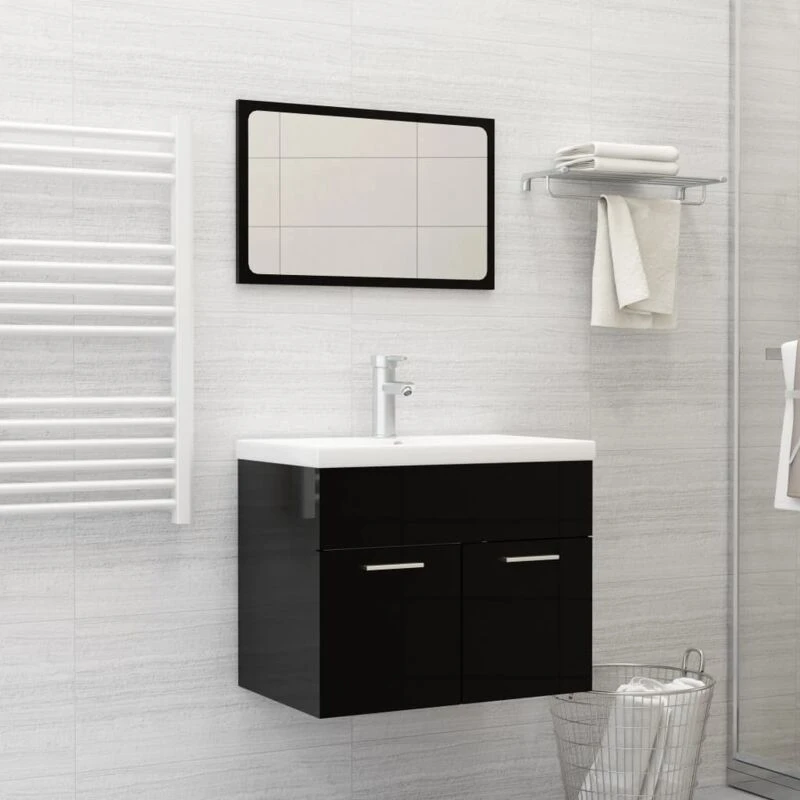 Image of VIDAXL Built-in Basin with Faucet 61x39x18cm Ceramic White Vidaxl 8720286231210