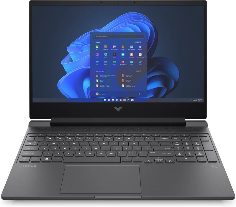 Image of HP Victus 15-fb0022na 15.6" Gaming Laptop - AMD Ryzen 7, RTX 3050, 1TB SSD, Silver/Grey 198415817679