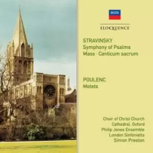 Image of Stravinsky/Poulenc Choral Works by Igor Stravinsky CD Album