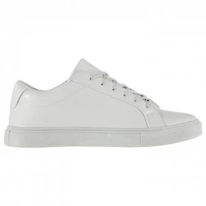 image of Fabric Bresso Ladies Trainers - Light Grey