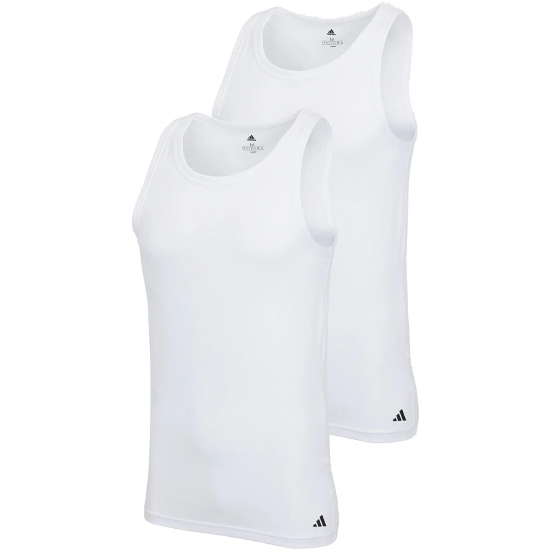 Image of adidas Mens Tank Vest White male S