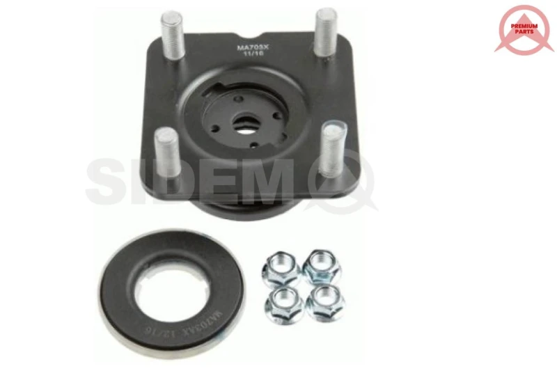 Image of SIDEM 851409 KIT Repair Kit, suspension strut Front Axle, with ball bearing Repair Kit,suspension strut (1632)