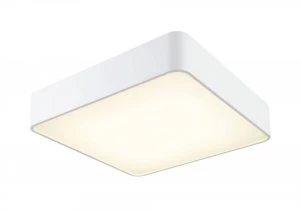 Image of Flush Ceiling 40cm Square, 2100lm, 35W LED 4000K White, Acrylic
