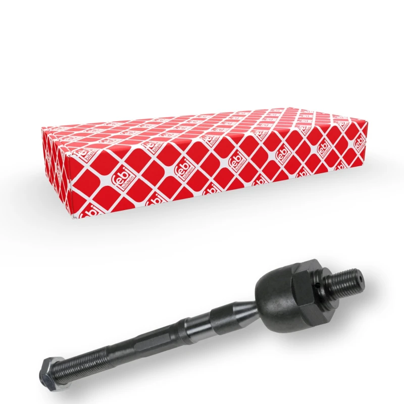 Image of FEBI BILSTEIN 48056 Inner Tie Rod Front Axle Right, with counter nut Inner Tie Rod (51)