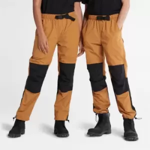 Image of Timberland All Gender Water-resistant Joggers In Yellow Light Brown Men, Size XXL