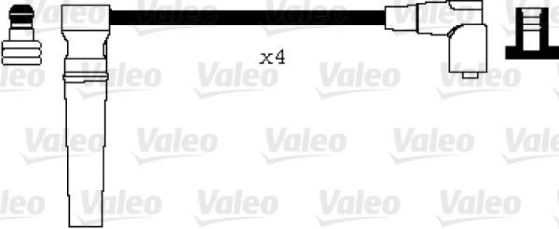 Image of Ignition lead set VALEO 346038