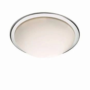 Image of Ring 3 Light Indoor Large Flush Light White, E27