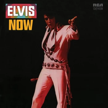 Image of Elvis - Elvis Now Blue & Black Swirl Vinyl