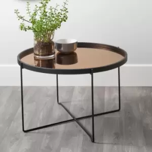 Image of Pacific Voss Coffee Table, Iron Copper