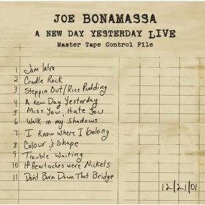 Image of Joe Bonamassa - A New Day Yesterday Live CD