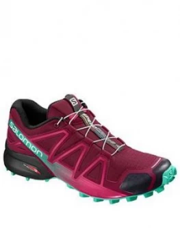 Image of Salomon Speedcross 4 Beet Red Size 4 Women