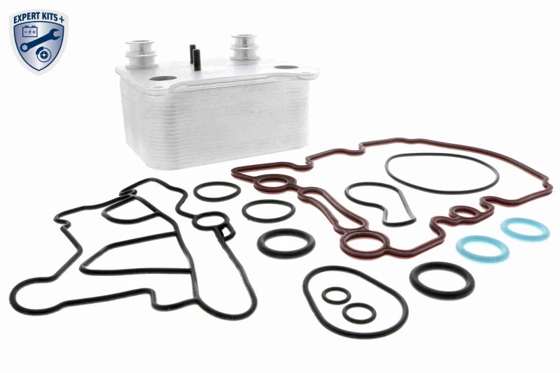 Image of VEMO V25-60-0038 Oil Cooler EXPERT KITS + Oil Cooler,engine oil (469)